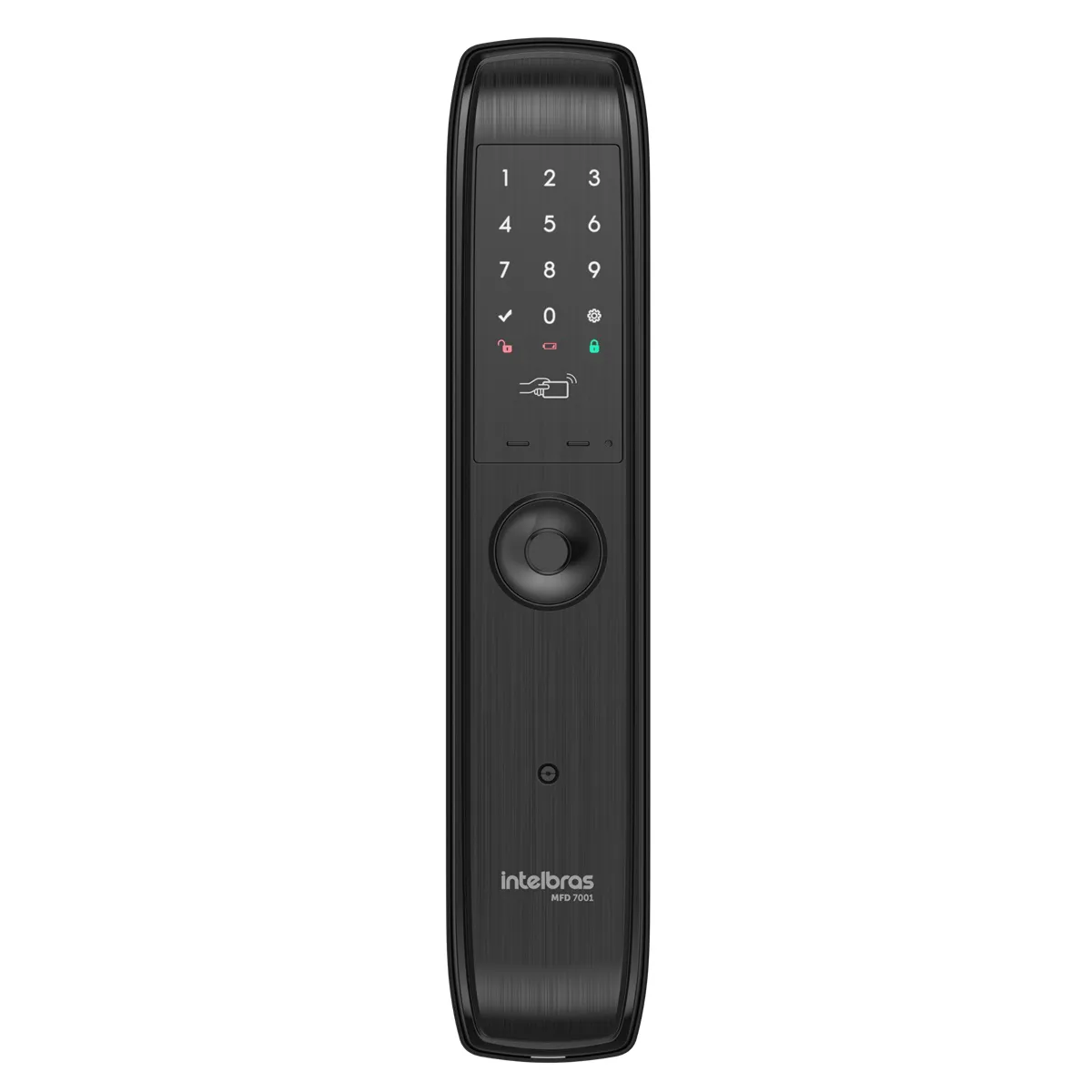 Fechadura Inteligente de Embutir Intelbras MFD 7001 sem Maçaneta - Imagem 3